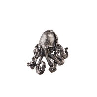 Octopus hammered ring